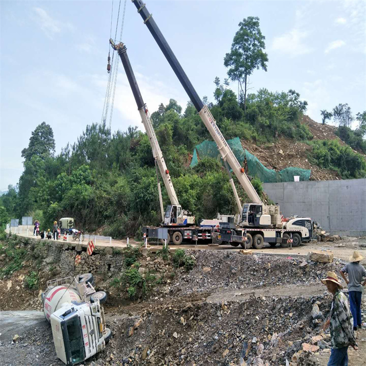 黄冈黄冈24小时应急道路救援吊装吊装现场实拍